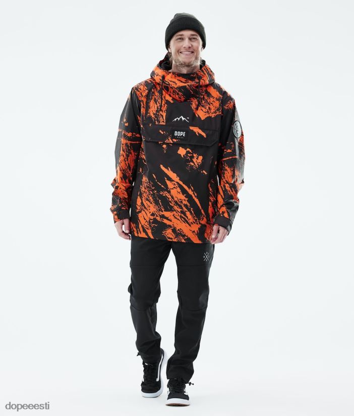 Dope Riided - mehed Blizzard kerge välijope Dope värvi oranž B62VTF100 - Image 4