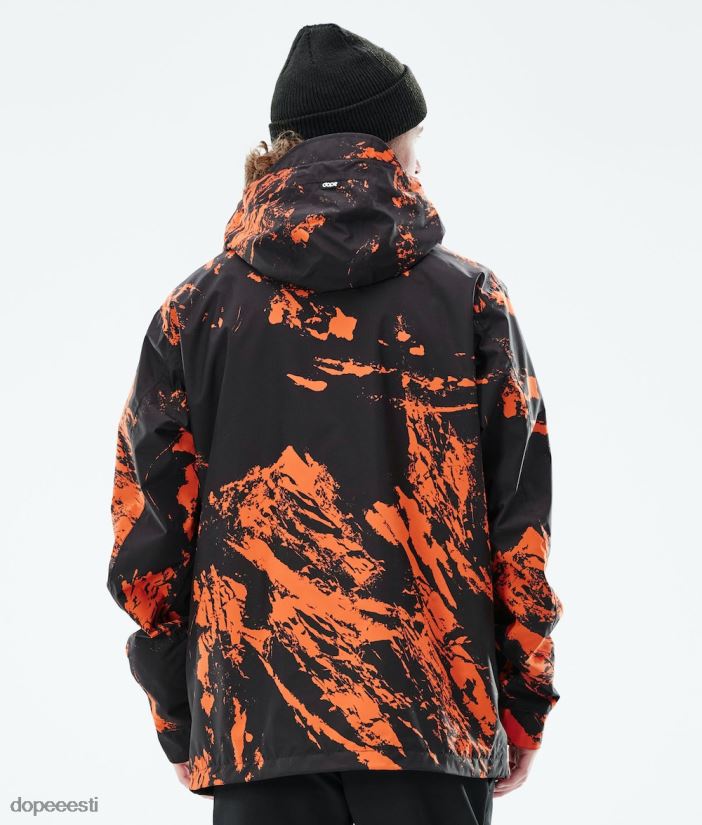 Dope Riided - mehed Blizzard kerge välijope Dope värvi oranž B62VTF100 - Image 8
