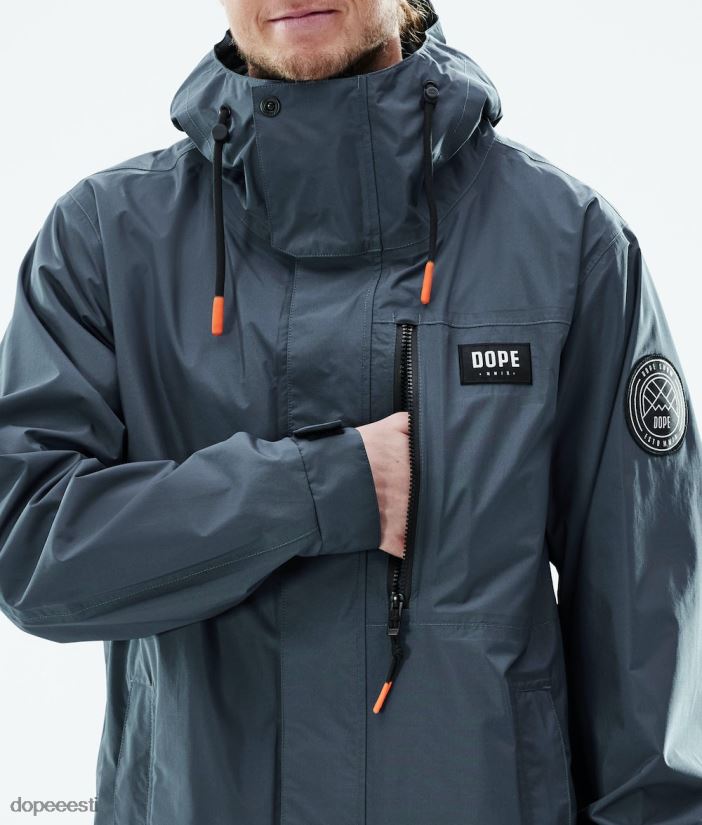 Dope Riided - mehed Blizzard light täistõmblukuga välijope Dope metallist sinine B62VTF116 - Image 11