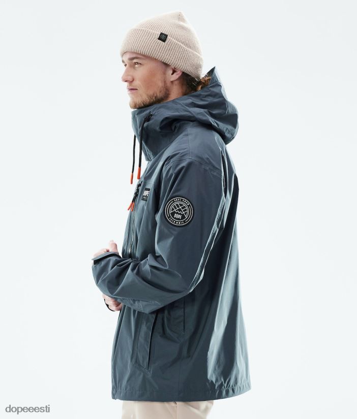 Dope Riided - mehed Blizzard light täistõmblukuga välijope Dope metallist sinine B62VTF116 - Image 8