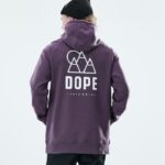 Dope Riided - mehed igapäevane kapuuts Dope kerkima pleekinud viinamari B62VTF305