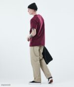 Dope Riided - mehed igapäevane t-särk Dope 2x-up Burgundia B62VTF343 - Image 8