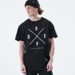 Dope Riided - mehed igapäevane t-särk Dope 2x-up must B62VTF340