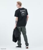 Dope Riided - mehed igapäevane t-särk Dope peopesa must B62VTF345 - Image 3