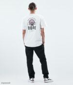 Dope Riided - mehed igapäevane t-särk Dope roosa valge B62VTF357 - Image 3