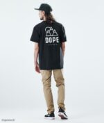Dope Riided - mehed igapäevane t-särk Dope tõuse mustaks B62VTF358 - Image 3