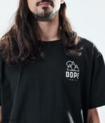 Dope Riided - mehed igapäevane t-särk Dope tõuse mustaks B62VTF358 - Image 6