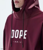 Dope Riided - mehed lennu kapuuts Dope Burgundia B62VTF293 - Image 11