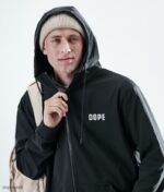 Dope Riided - mehed lennu täis tõmblukuga kapuuts Dope must B62VTF294 - Image 9
