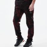Dope Riided - mehed nomad välipüksid Dope värvige Burgundia B62VTF241