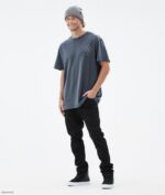 Dope Riided - mehed standardne t-särk Dope 2x-up metallist sinine B62VTF360 - Image 2