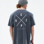 Dope Riided - mehed standardne t-särk Dope 2x-up metallist sinine B62VTF360
