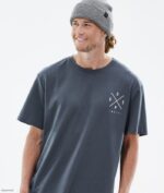 Dope Riided - mehed standardne t-särk Dope 2x-up metallist sinine B62VTF360 - Image 3
