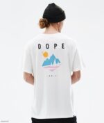 Dope Riided - mehed standardne t-särk Dope mänd valge B62VTF341