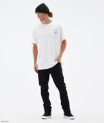 Dope Riided - mehed standardne t-särk Dope mänd valge B62VTF341 - Image 5