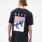 Dope Riided - mehed standardne t-särk Dope tipp must B62VTF342