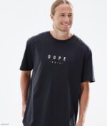 Dope Riided - mehed standardne t-särk Dope tipp must B62VTF342 - Image 6