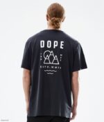 Dope Riided - mehed standardne t-särk Dope tipp must B62VTF362