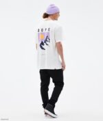 Dope Riided - mehed standardne t-särk Dope tipp valge B62VTF353 - Image 4