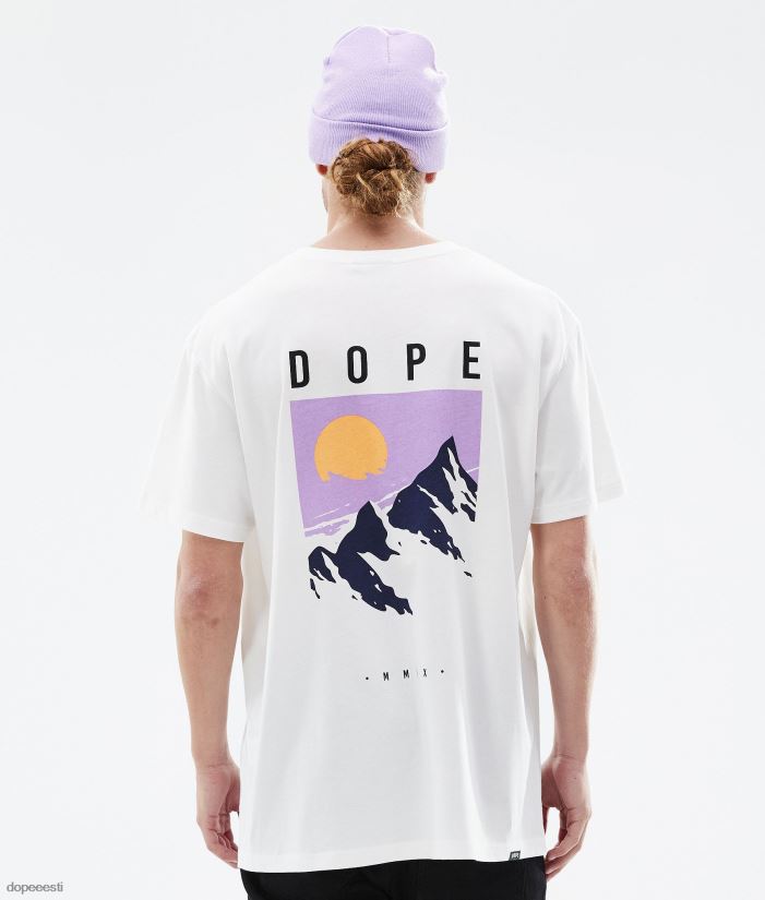 Dope Riided - mehed standardne t-särk Dope tipp valge B62VTF353 - Image 1