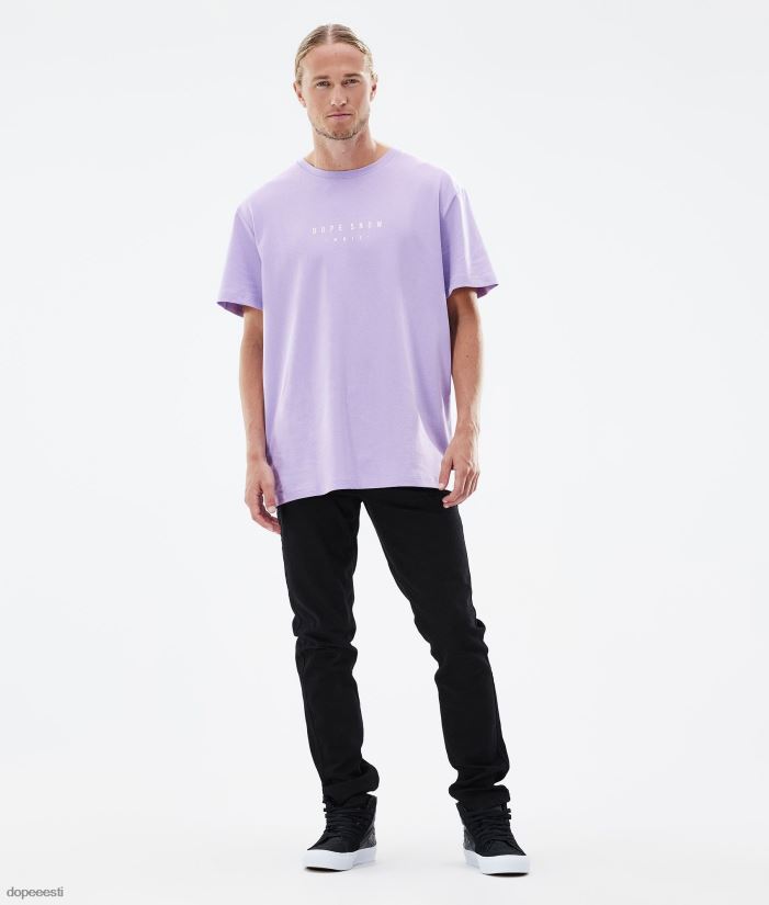 Dope Riided - mehed standardne t-särk Dope vahemik tuhmunud violetne B62VTF347 - Image 5