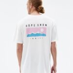 Dope Riided - mehed standardne t-särk Dope vahemik valge B62VTF349