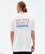 Dope Riided - mehed standardne t-särk Dope vahemik valge B62VTF349
