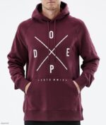 Dope Riided - mehed tavaline kapuuts Dope 2x-up Burgundia B62VTF302 - Image 6