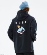 Dope Riided - mehed tavaline kapuuts Dope mänd must B62VTF292