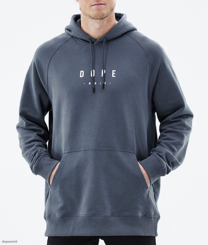 Dope Riided - mehed tavaline kapuuts Dope tipp metallist sinine B62VTF288 - Image 2