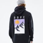 Dope Riided - mehed tavaline kapuuts Dope tipp must B62VTF282