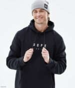 Dope Riided - mehed tavaline kapuuts Dope tipp must B62VTF282 - Image 3