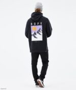 Dope Riided - mehed tavaline kapuuts Dope tipp must B62VTF282 - Image 4