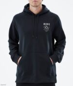 Dope Riided - mehed tavaline kapuuts Dope tipp must B62VTF300 - Image 6