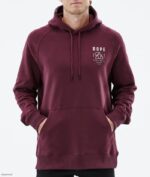 Dope Riided - mehed tavaline kapuuts Dope tippkohtumine Burgundia B62VTF303 - Image 2
