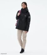 Dope Riided - naised Blizzard light täistõmblukuga välisjope Dope must B62VTF661 - Image 3