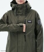 Dope Riided - naised Blizzard light täistõmblukuga välisjope Dope oliiviroheline B62VTF639 - Image 11
