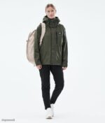 Dope Riided - naised Blizzard light täistõmblukuga välisjope Dope oliiviroheline B62VTF639 - Image 5