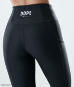 Dope Riided - naised kõrged tehnilised säärised Dope must B62VTF763 - Image 6