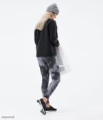 Dope Riided - naised kõrged tehnilised säärised Dope must batik B62VTF767 - Image 10