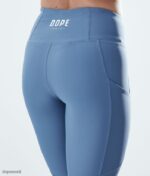 Dope Riided - naised kõrged tehnilised säärised Dope sinine teras B62VTF777 - Image 6