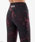 Dope Riided - naised kõrged tehnilised säärised Dope värvige Burgundia B62VTF789 - Image 7