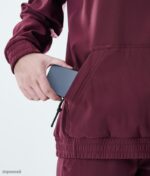 Dope Riided - naised lend kapuutsiga Dope Burgundia B62VTF869 - Image 12