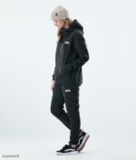 Dope Riided - naised lend täis lukuga kapuutsiga Dope must B62VTF864 - Image 3