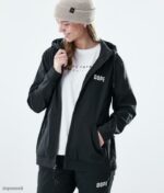 Dope Riided - naised lend täis lukuga kapuutsiga Dope must B62VTF864 - Image 9