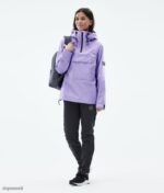 Dope Riided - naised matkaja valgus välijopega Dope pleekinud violetne B62VTF638 - Image 11