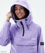 Dope Riided - naised matkaja valgus välijopega Dope pleekinud violetne B62VTF638 - Image 6