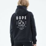 Dope Riided - naised ozed w kapuutsiga Dope must B62VTF861