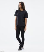 Dope Riided - naised standardne w t-särk Dope tipp must B62VTF875 - Image 2
