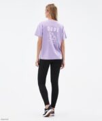 Dope Riided - naised standardne w t-särk Dope tippkohtumine pleekinud violetne B62VTF897 - Image 7